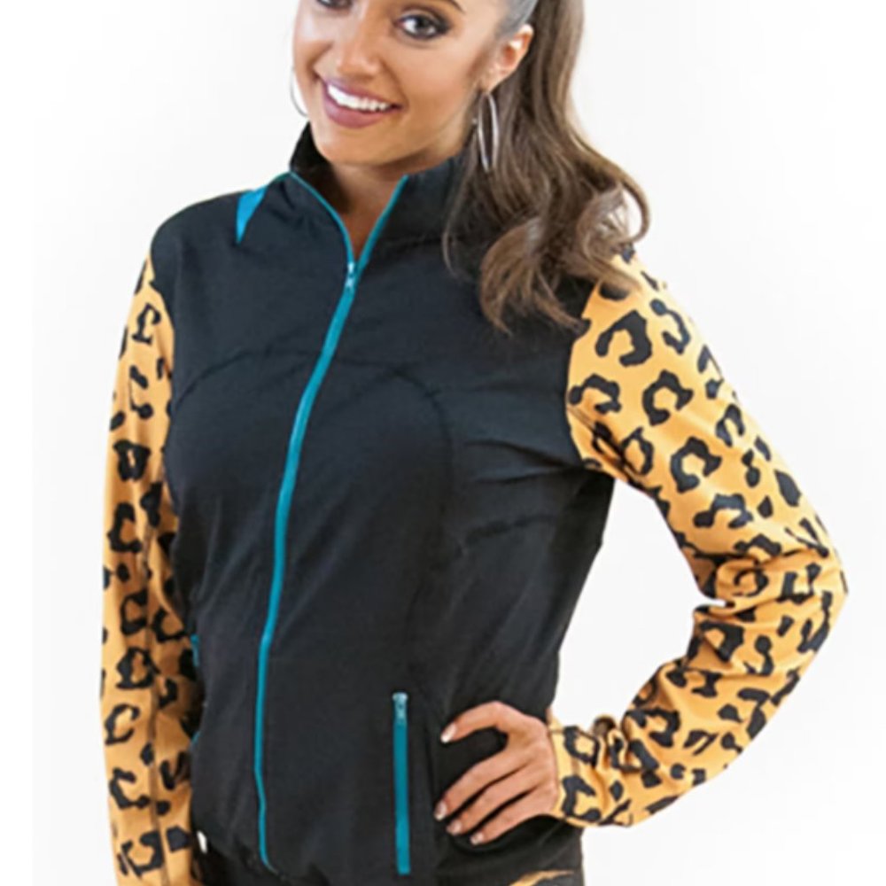 Jacksonville Jaguars Full Zip Athletic Yoga Jacket - Brand New! - 50% Off MSRP - Picture 3 of 3